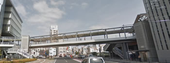 岡山駅との連絡橋